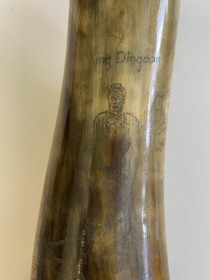 Lot 337 - A 19th Century South African Powder Horn, of...