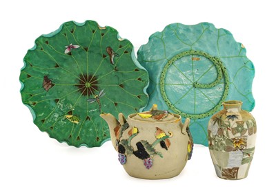 Lot 67 - A Pair of Banko Dishes, circa 1880,...