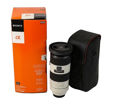 Lot 344 - Sony Alpha f2.8 70-200mm G Lens