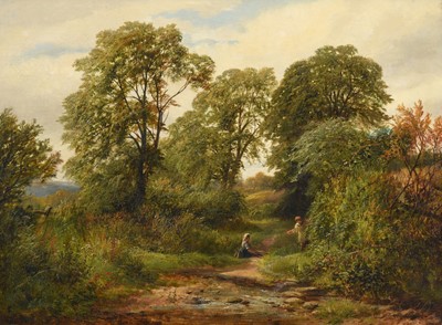 Lot 167 - James Henry Crossland (1852-1939) Figures...