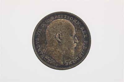 Lot 183 - Edward VII, Maundy Set 1905, 4d, 3d, 2d and 1d,...