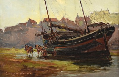Lot 131 - Owen Bowen ROI, PRCam A (1873-1967) Unloading...