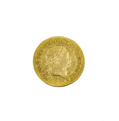 Lot 217 - George III Half Guinea 1806, obv. seventh...