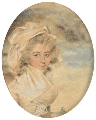 Lot 179 - Attributed to John Downman ARA (1750-1824)...