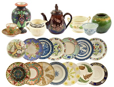 Lot 38 - A Royal Worcester Porcelain Plate, circa 1875,...