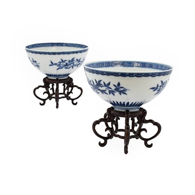 Lot 29 - A Pair of Chinese Porcelain Bowls, possibly...
