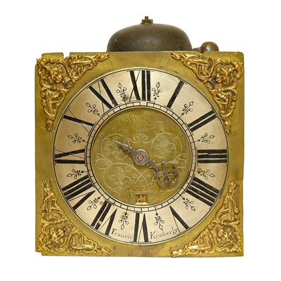 Lot 775 - A Hook and Spike 9-inch Brass Dial Wall Clock,...