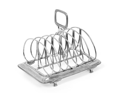 Lot 2016 - A George III Silver Toastrack