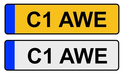 Lot 199 - Cherished Registration Number C1 AWE, with...