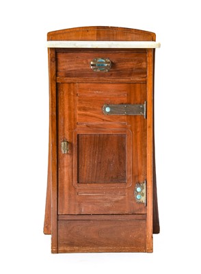 Lot 307 - An Austrian Secessionist Walnut Bedside...