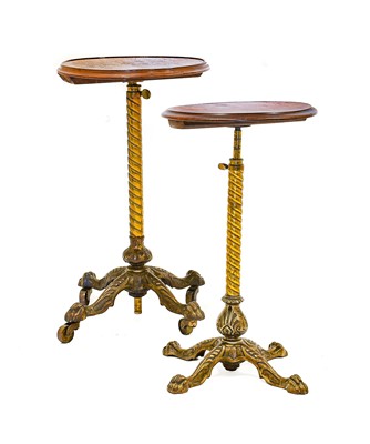 Lot 738 - A Victorian Cast Iron Adjustable Pub Table,...
