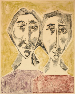 Lot 1018 - Attributed to Cecil Collins MBE (1908–1989)...