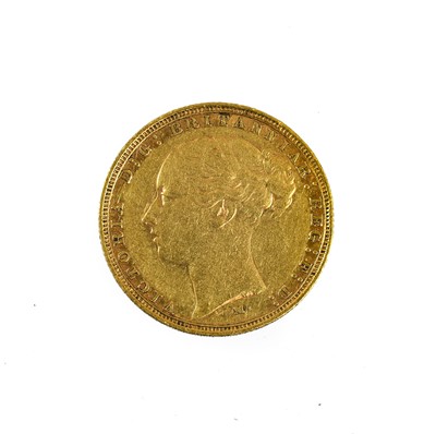 Lot 227 - 3 x Victoria, Sovereigns: 1873M, 1882M and...