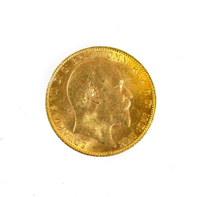 Lot 252 - Edward VII, Sovereign 1909, obv. bare head...