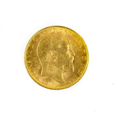 Lot 249 - 2 x Edward VII, Sovereigns: 1906M and 1908M,...