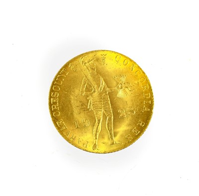 Lot 342 - Netherlands, Wilhelmina I Ducat 1928, trad...