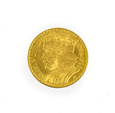 Lot 344 - 2 x Second Polish Republic Gold Zlotych,...