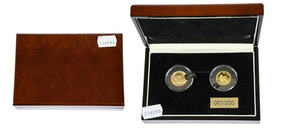 Lot 358 - 'Operation Fish' 2015 Gold 2-Coin Set,...