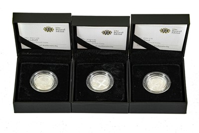 Lot 391 - 6 x Elizabeth II Silver Proof £1, to include:...