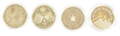Lot 377 - Elizabeth II, Silver Proof Piedfort £5 (Crown)...