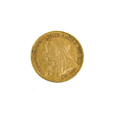 Lot 240 - 2 x Victoria, Sovereigns: 1895S and 1900M,...