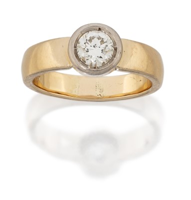 Lot 2117 - A Diamond Solitaire Ring