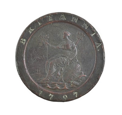 Lot 117 - 3 x George III, Copper Coins, to include:...