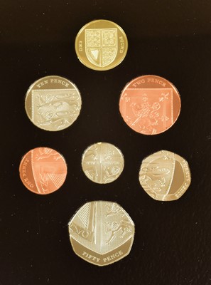 Lot 408 - ♦The 2008 UK Coinage 'Royal Shield of Arms'...