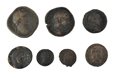 Lot 18 - 13 x Roman Imperial AE, to include: Domitian...