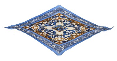 Lot 3049 - Hermès Silk Plisse Scarf, Early America...