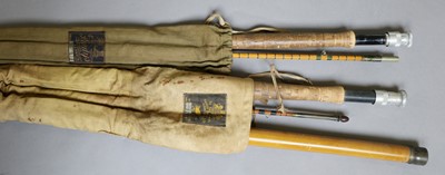 Lot 25 - A Hardy Houghton 10' Split Cane Fly Rod
