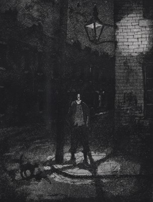 Lot 1021 - Tom McGuinness (1926-2006) "King Street Corner"...