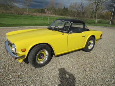 Lot 220 - 1974 Triumph TR6 Registration number: RCH 482M...