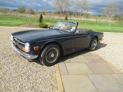 Lot 221 - 1970 Triumph TR6 Registration number: KWE 584J...