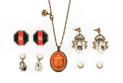 Lot 3023 - A Quantity of Costume Jewellery, comprising of...