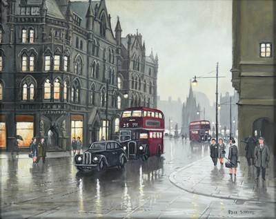 Lot 1091 - Steven Scholes (b.1952) "Albert Street from...