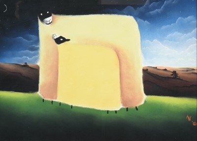 Lot 1065 - Mackenzie Thorpe (b.1956) "I Love You and Miss...