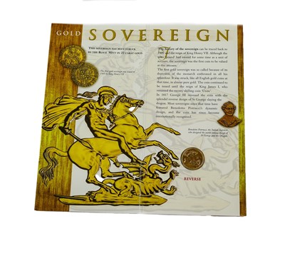 Lot 322 - Elizabeth II, 'Bullion' Sovereign 2000, obv....
