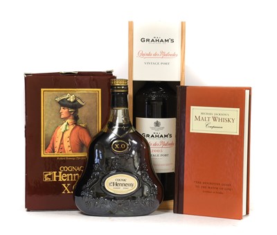Lot 5139 - Hennessy X.O. Cognac (one bottle), Graham's...