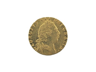 Lot 224 - George III, 'Spade' Guinea 1798, obv. fourth...