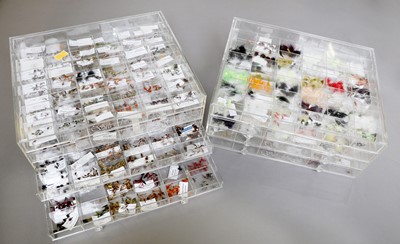 Lot 37 - A Pair of Large Retail Fly Storage Boxes