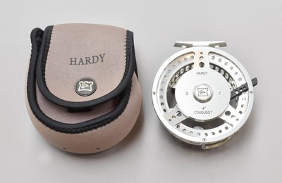 Lot 21 - A Hardy Conquest 4"  Centre Pin Reel