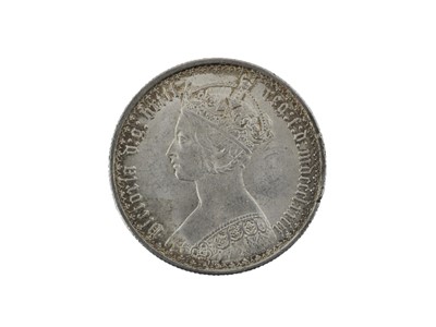 Lot 96 - Victoria, 'Gothic' Florin MDCCCLXXIII [1873],...