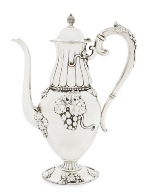 Lot 2247 - An American Silver Coffee-Pot