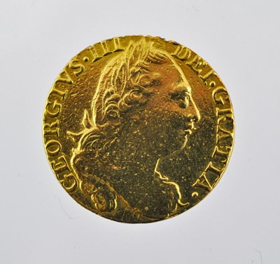 Lot 221 - George III, Guinea 1776, obv. Fourth laureate...