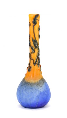 Lot 40 - A French Art Deco Glass Vase, possibly Nancy...
