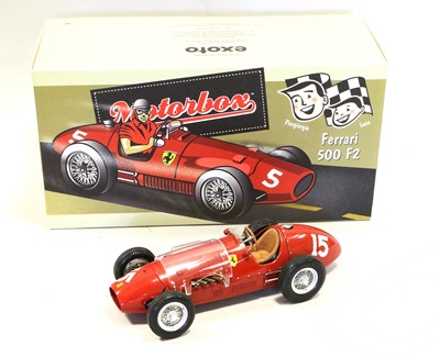 Lot 572 - Motorbox Ferrari 500 F2 1:18 Scale