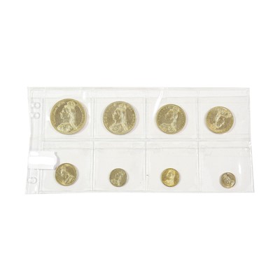 Lot 98 - Victoria, a Complete Set of 1887 Jubilee Head...