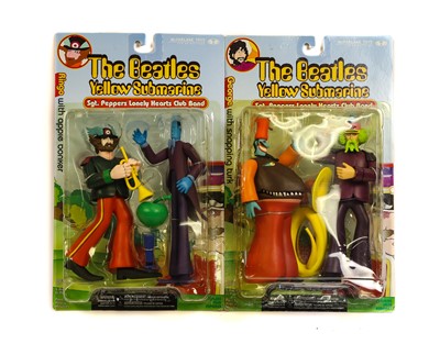 Lot 14 - McFarlane Toys The Beatles Feature Film Figures