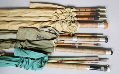 Lot 26 - A Hardy LRH 14' Split Cane Salmon Fly Rod